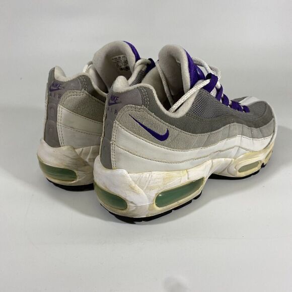 Womens Nike Airmax 313101-151 size 8.5 Rare Colorway Purple Grape Green Y2K - Picture 4 of 10